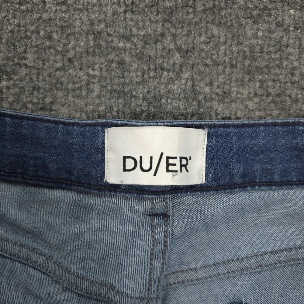 DU/ER Jeans Womens‎ 30x29 Blue Performance Denim Girlfriend Stretch Work Casual
